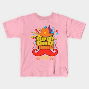 Super Dad Mode Kids T-Shirt